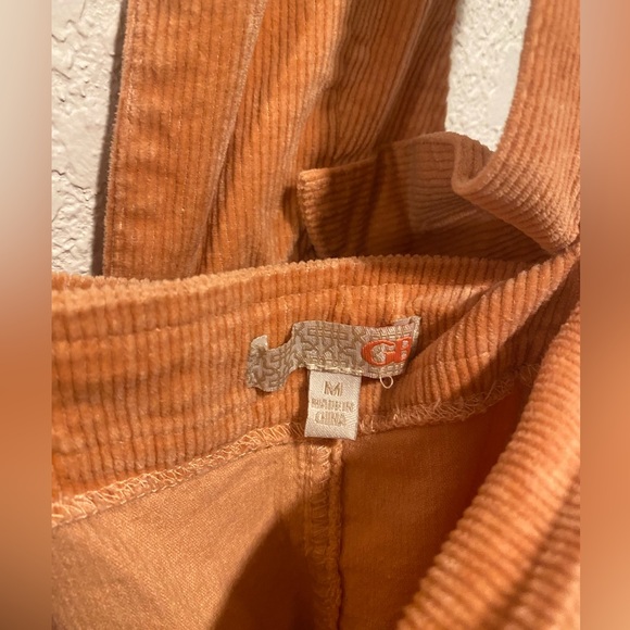 GB Juniors Pink Corduroy Overalls with button fly - Picture 3 of 5